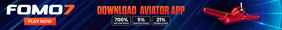 Download Aviator App now on FOMO7 official gaming platform